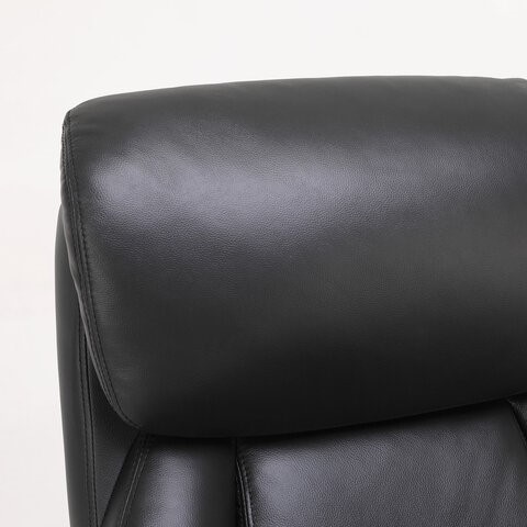 Компьютерное кресло Brabix Premium Pride HD-100 (натуральная кожа, черное) в Нижнем Новгороде - изображение 4
