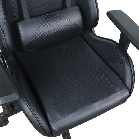 Компьютерное кресло Brabix GT Carbon GM-115 (две подушки, экокожа, черное) 531932 в Нижнем Новгороде - изображение 7
