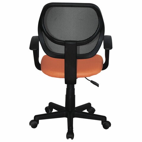 Кресло компьютерное Brabix Flip MG-305 (ткань TW, оранжевое/черное) в Нижнем Новгороде - изображение 3