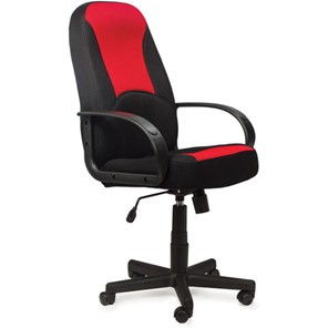 Компьютерное кресло BRABIX "City EX-512", ткань черная/красная, TW, 531408 в Нижнем Новгороде - предосмотр