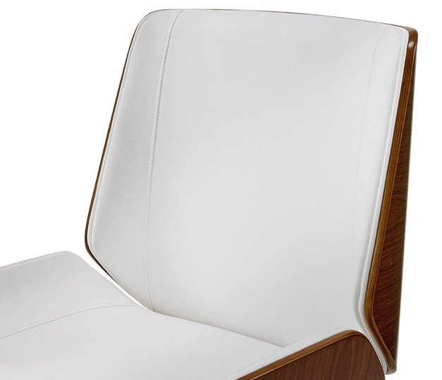 Кресло JY6264X-B белый/орех в Нижнем Новгороде - изображение 5