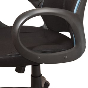 Кресло офисное Brabix Premium Force EX-516 (ткань, черное/вставки синие) 531572 в Нижнем Новгороде - предосмотр 9