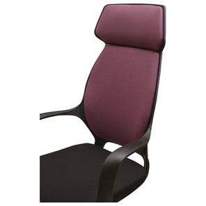 Кресло компьютерное Brabix Premium Galaxy EX-519 (ткань, черное/терракотовое) 531570 в Нижнем Новгороде - предосмотр 8