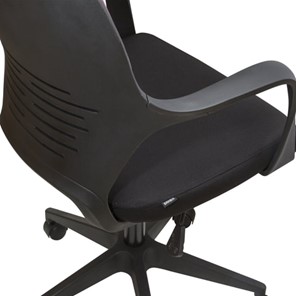 Кресло компьютерное Brabix Premium Galaxy EX-519 (ткань, черное/терракотовое) 531570 в Нижнем Новгороде - предосмотр 9