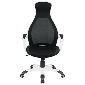 Офисное кресло Brabix Premium Genesis EX-517 (пластик белый, ткань/экокожа/сетка черная) 531573 в Нижнем Новгороде - предосмотр 3