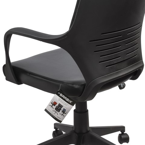 Кресло Brabix Premium Prime EX-515 (экокожа, черное) 531569 в Нижнем Новгороде - изображение 8