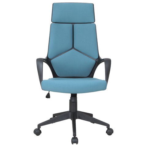 Кресло офисное Brabix Premium Prime EX-515 (ткань, голубое) 531568 в Нижнем Новгороде - изображение 3