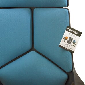 Кресло офисное Brabix Premium Prime EX-515 (ткань, голубое) 531568 в Нижнем Новгороде - предосмотр 6