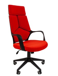 Кресло компьютерное CHAIRMAN 525, красное в Нижнем Новгороде - предосмотр