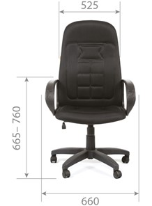 Офисное кресло CHAIRMAN 727 TW 12, цвет серый в Нижнем Новгороде - предосмотр 4