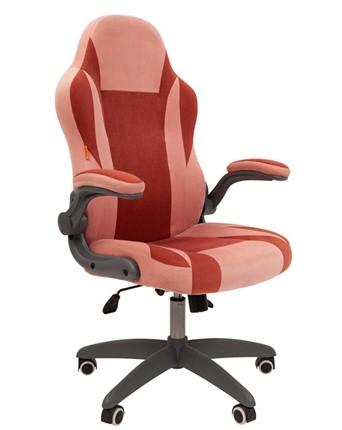 Офисное кресло CHAIRMAN Game 55 цвет TW розовый/бордо в Нижнем Новгороде - изображение