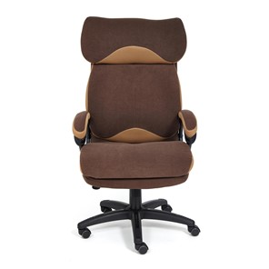 Компьютерное кресло DUKE флок/ткань, коричневый/бронза, 6/TW-21 арт.14043 в Нижнем Новгороде - предосмотр 1