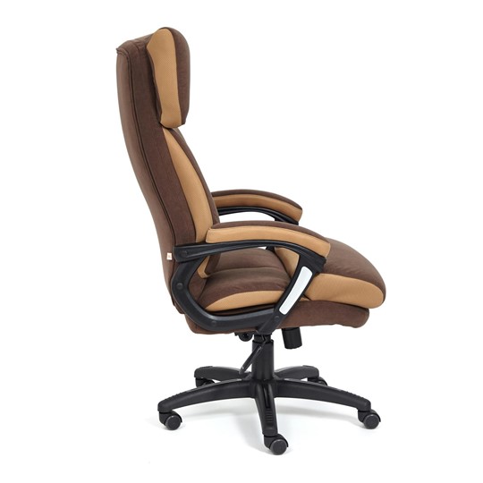 Компьютерное кресло DUKE флок/ткань, коричневый/бронза, 6/TW-21 арт.14043 в Нижнем Новгороде - изображение 5