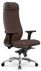 Офисное кресло Мetta L 1m 40M/2D Infinity Easy Clean (MPES) мультиблок, нижняя часть 17838 темно-коричневый в Нижнем Новгороде