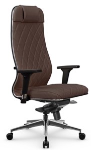 Офисное кресло Мetta L 1m 40M/2D Infinity Easy Clean (MPES) мультиблок, нижняя часть 17839 темно-коричневый в Нижнем Новгороде
