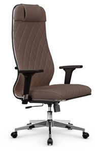 Офисное кресло Мetta L 1m 40M/2D Infinity Easy Clean (MPES) топган, нижняя часть 17834 светло-коричневый в Нижнем Новгороде