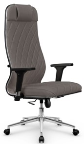 Офисное кресло Мetta L 1m 40M/2D Infinity Easy Clean (MPES) топган OMS, нижняя часть 17853 серый в Нижнем Новгороде