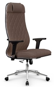 Офисное кресло Мetta L 1m 40M/2D Infinity Easy Clean (MPES) топган OMS, нижняя часть 17853 светло-коричневый в Нижнем Новгороде
