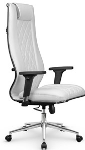 Кресло офисное МЕТТА L 1m 50M/2D Infinity Easy Clean топган OMS, нижняя часть 17853 белый в Нижнем Новгороде - предосмотр 1