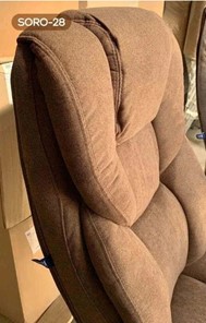 Компьютерное кресло MORFEO (CHR68) ткань SORO-28, коричневая в Нижнем Новгороде - предосмотр 3