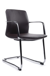 Кресло для офиса Plaza-SF (FK004-С11), темно-коричневый в Нижнем Новгороде - предосмотр