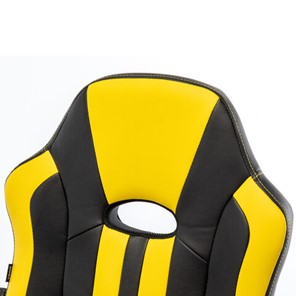 Офисное кресло RABIX "Stripe GM-202", экокожа, черное/желтое, 532510 в Нижнем Новгороде - предосмотр 11