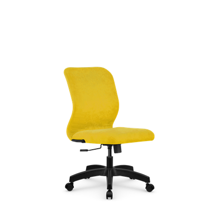 Кресло компьютерное SU-Mr-4/подл.000/осн.001 желтый в Нижнем Новгороде - изображение