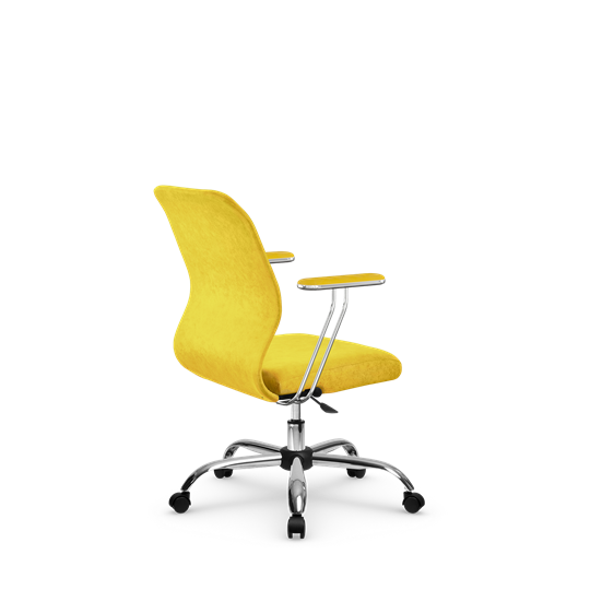Офисное кресло SU-Mr-4/подл.078/осн.006 желтый в Нижнем Новгороде - изображение 1