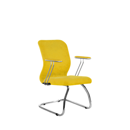 Кресло офисное SU-Mr-4/подл.078/осн.007 желтый в Нижнем Новгороде - изображение