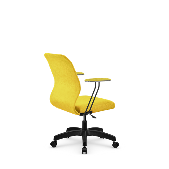 Офисное кресло SU-Mr-4/подл.079/осн.005 желтый в Нижнем Новгороде - изображение 1