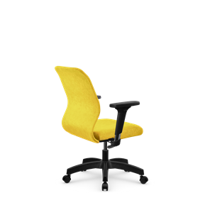 Кресло компьютерное SU-Mr-4/подл.200/осн.001 желтый в Нижнем Новгороде - предосмотр 1