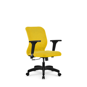 Кресло компьютерное SU-Mr-4/подл.200/осн.001 желтый в Нижнем Новгороде - предосмотр