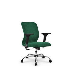 Кресло офисное SU-Mr-4/подл.200/осн.003 зеленый в Нижнем Новгороде - предосмотр