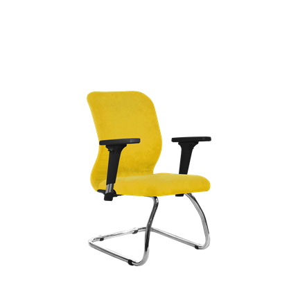 Компьютерное кресло SU-Mr-4/подл.200/осн.007 желтый в Нижнем Новгороде - изображение