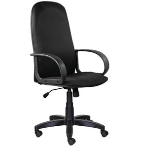 Кресло офисное Brabix Praktik EX-279 (ткань JP/кожзам, черное) 532019 в Нижнем Новгороде - предосмотр