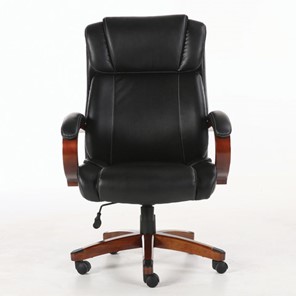 Кресло Brabix Premium Magnum EX-701 (дерево, рециклированная кожа, черное) 531827 в Нижнем Новгороде - предосмотр