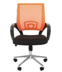 Офисное кресло CHAIRMAN 696 CHROME Сетка TW-66 (оранжевый) в Нижнем Новгороде - предосмотр 2
