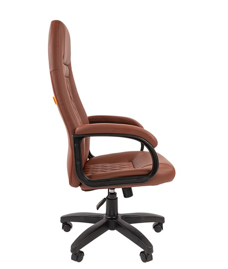 Кресло офисное CHAIRMAN 950LT Экокожа коричневая в Нижнем Новгороде - изображение 2