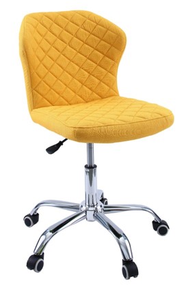 Кресло в офис KD-31, ткань Elain №20 желтый в Нижнем Новгороде - изображение