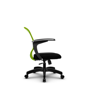 Кресло компьютерное SU-M-4/подл.160/осн.001, Зеленый/Черный в Нижнем Новгороде - предосмотр 1