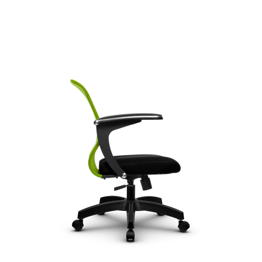 Кресло компьютерное SU-M-4/подл.160/осн.001, Зеленый/Черный в Нижнем Новгороде - изображение 1