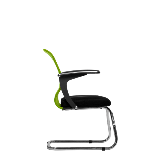 Офисный стул SU-M-4/подл.160/осн.007, Зеленый/Черный в Нижнем Новгороде - изображение 1