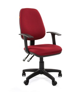 Кресло компьютерное CHAIRMAN 661 Ткань стандарт 15-11 красная в Нижнем Новгороде - предосмотр