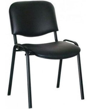 Офисный стул ISO  W BLACK V4 кожзам в Нижнем Новгороде - изображение