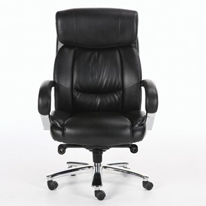 Офисное кресло Brabix Premium Direct EX-580 (хром, рециклированная кожа, черное) в Нижнем Новгороде - предосмотр