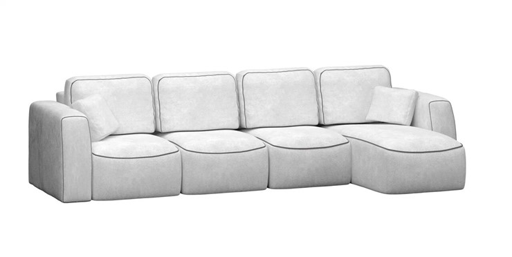 Угловой диван для гостиной Бафи-2, комбинация 4 в Нижнем Новгороде - изображение 1