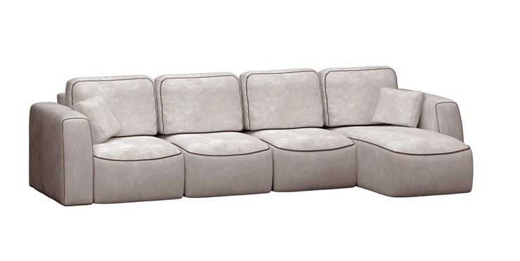 Угловой диван для гостиной Бафи-2, комбинация 4 в Нижнем Новгороде - изображение 4