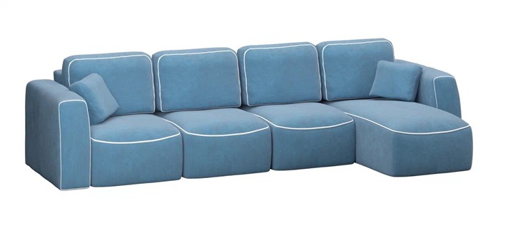 Угловой диван для гостиной Бафи-2, комбинация 4 в Нижнем Новгороде - изображение 5