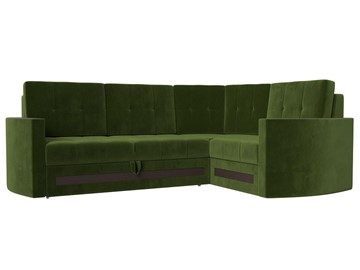 Угловой диван Белла, Зеленый (Микровельвет) в Нижнем Новгороде - предосмотр