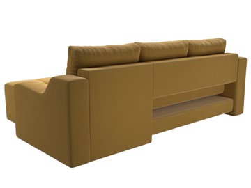 Угловой диван для гостиной Элида, Желтый (микровельвет) в Нижнем Новгороде - предосмотр 8